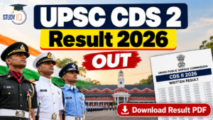 UPSC CDS 2 Result 2026 Out