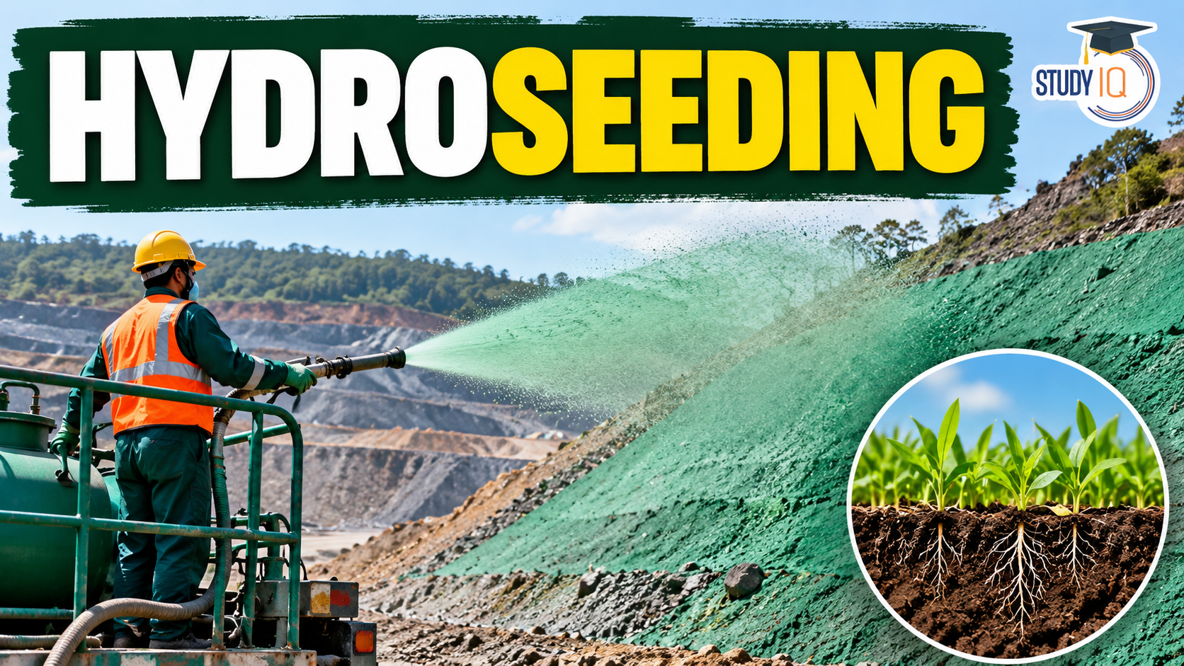 Hydroseeding