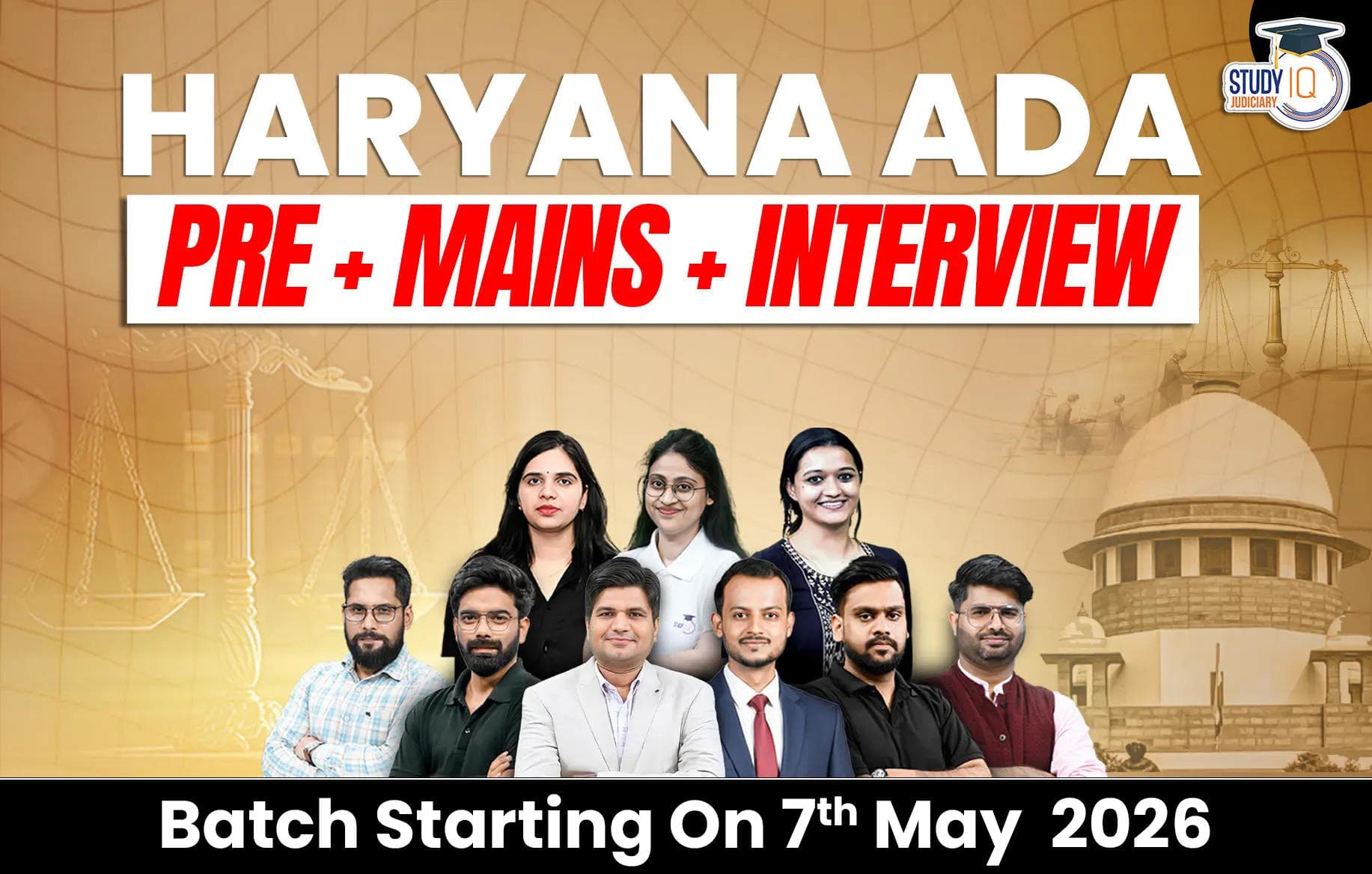 Haryana ADA (Prelims+Mains+Interview) Crash Course