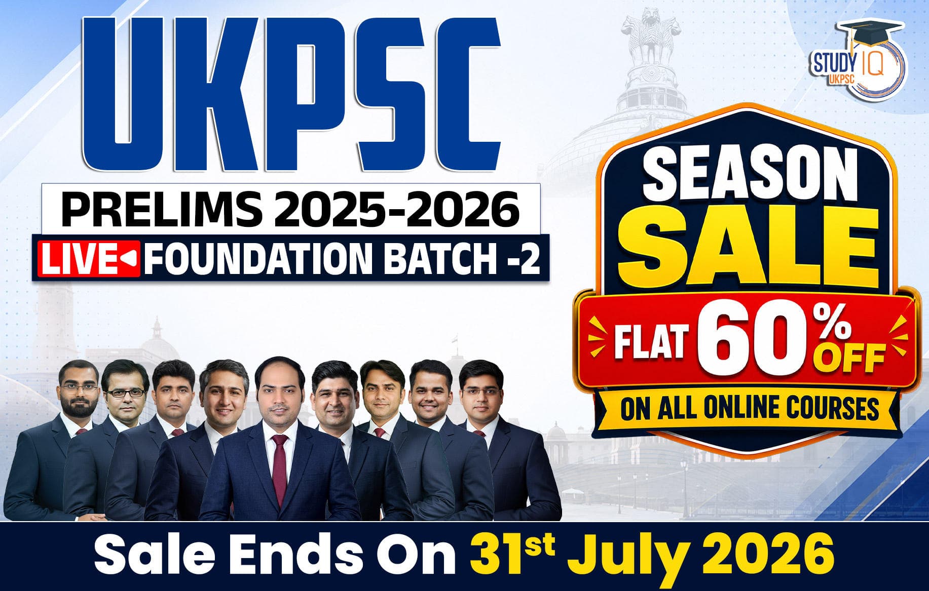 UKPSC Prelims 2025-26 Live Foundation Course-2