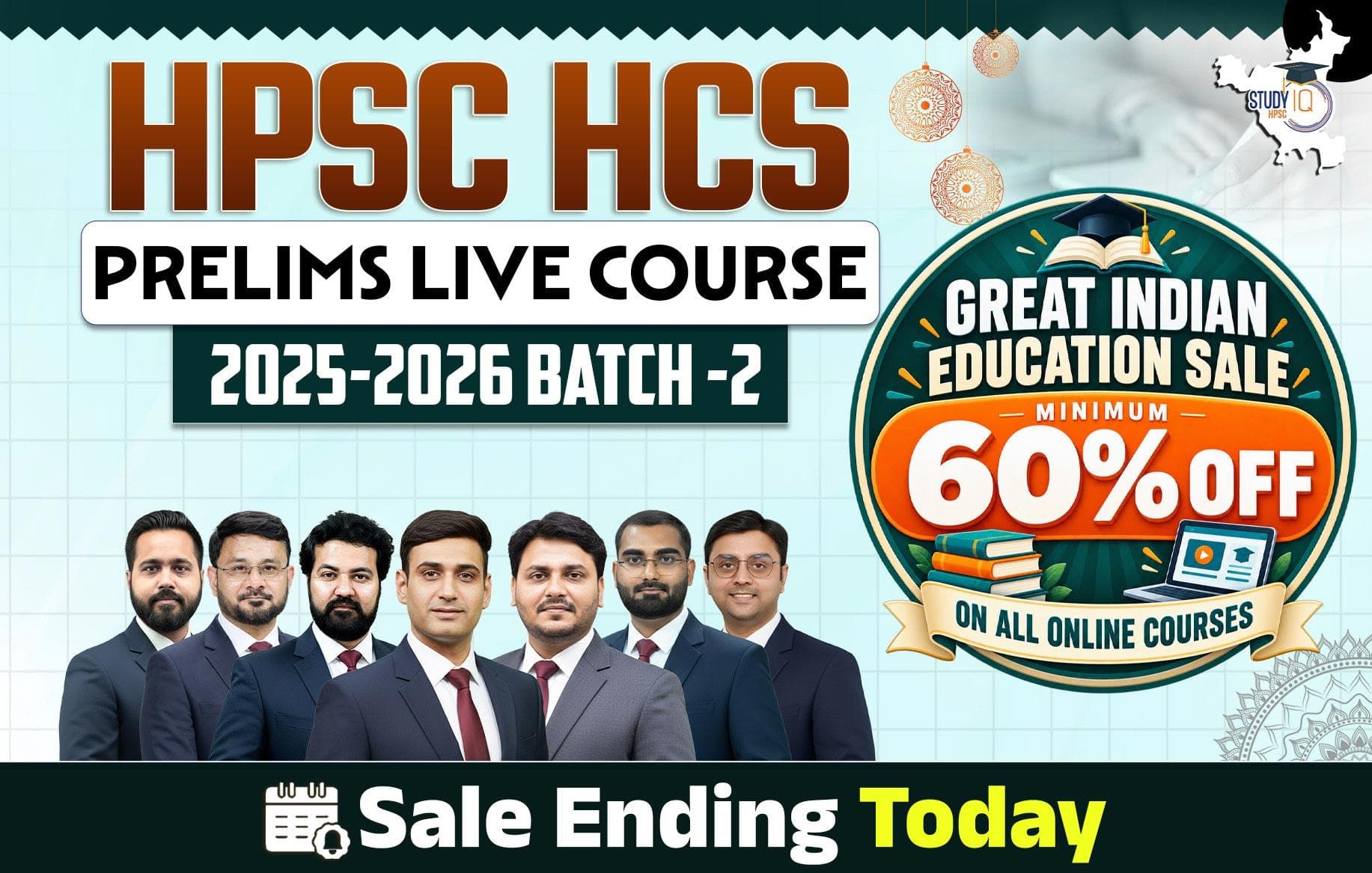 HPSC HCS Prelims 2025-26 Live Course-2