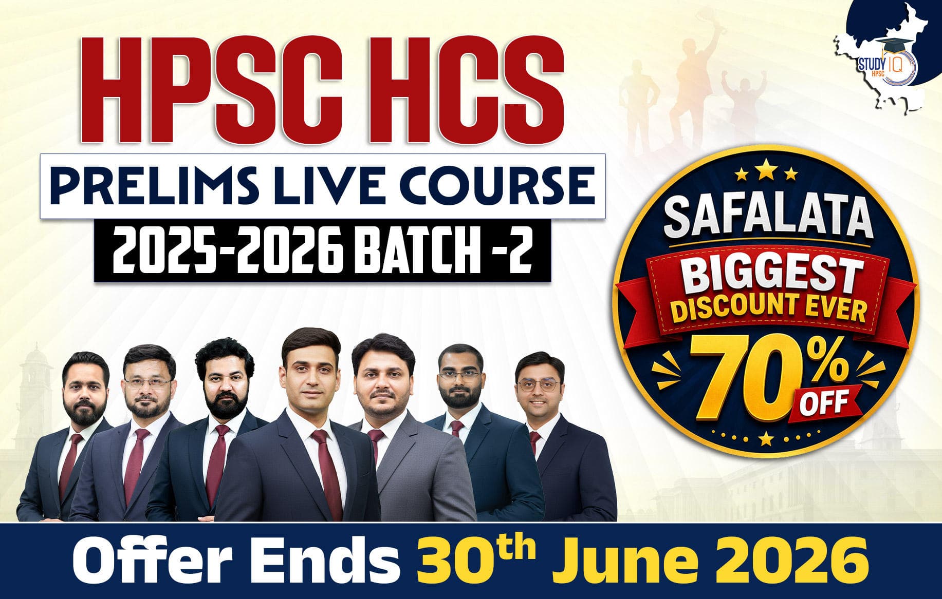 HPSC HCS Prelims 2025-26 Live Course-2