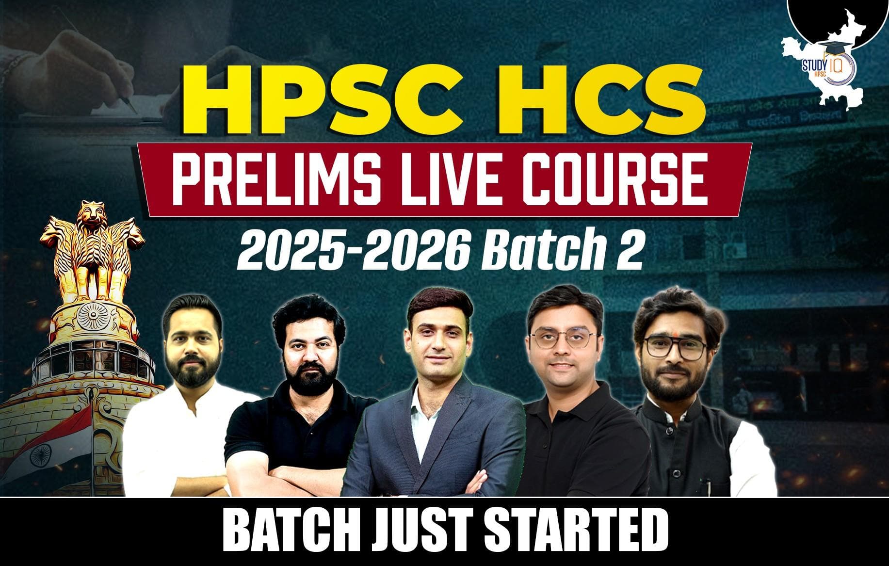 HPSC HCS Prelims 2025-26 Live Course-2