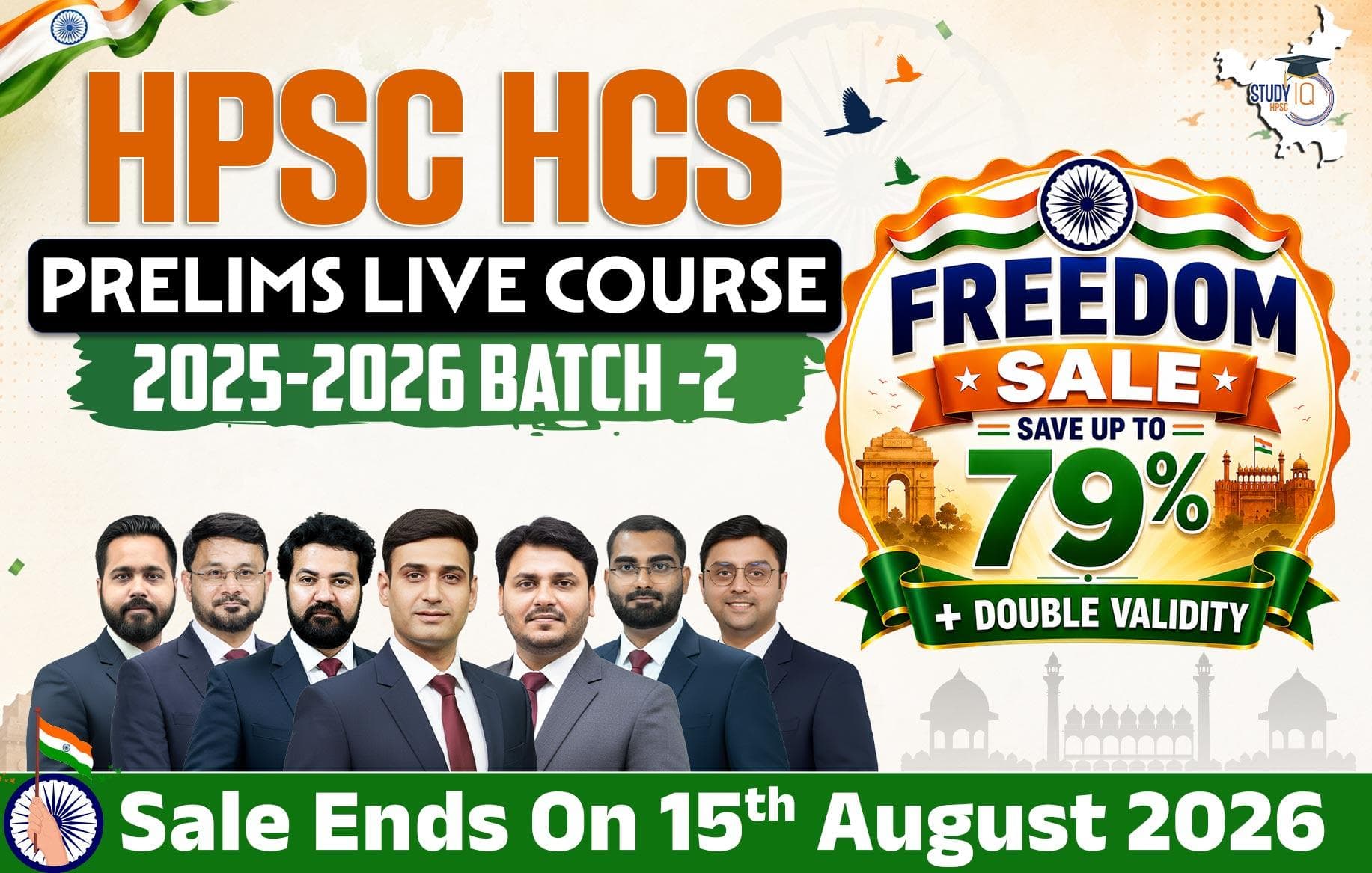 HPSC HCS Prelims 2025-26 Live Course-2