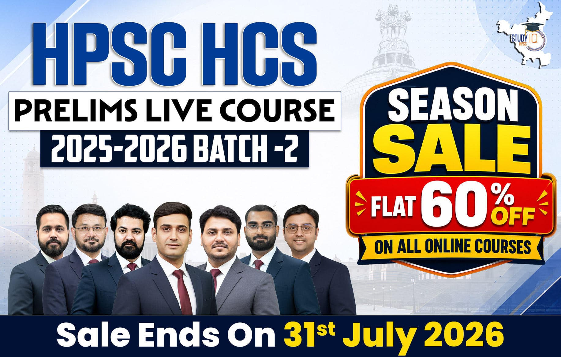 HPSC HCS Prelims 2025-26 Live Course-2