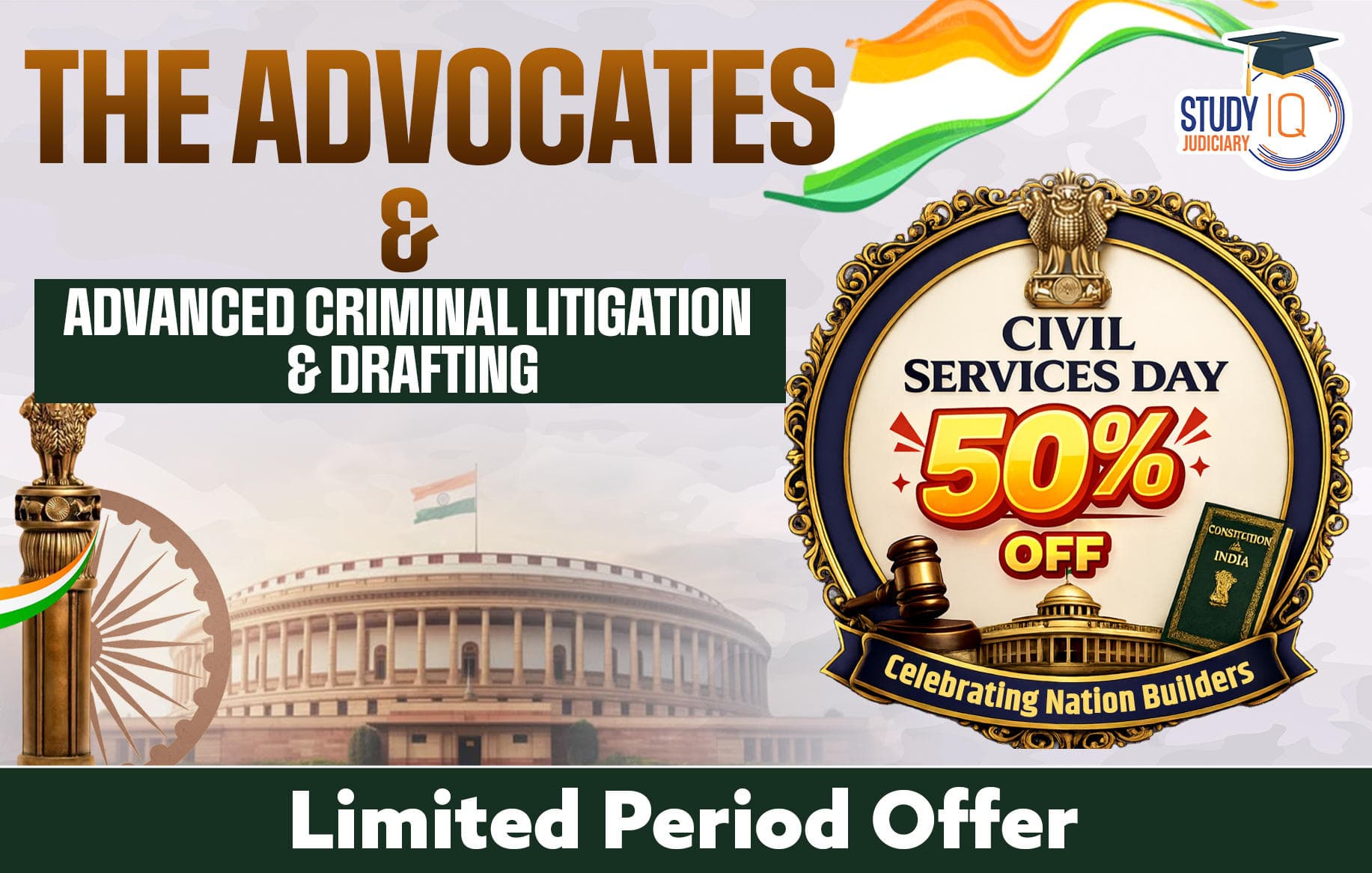 Advocates Drafting + Advanced Criminal Litigation & Drafting Combo Batch
