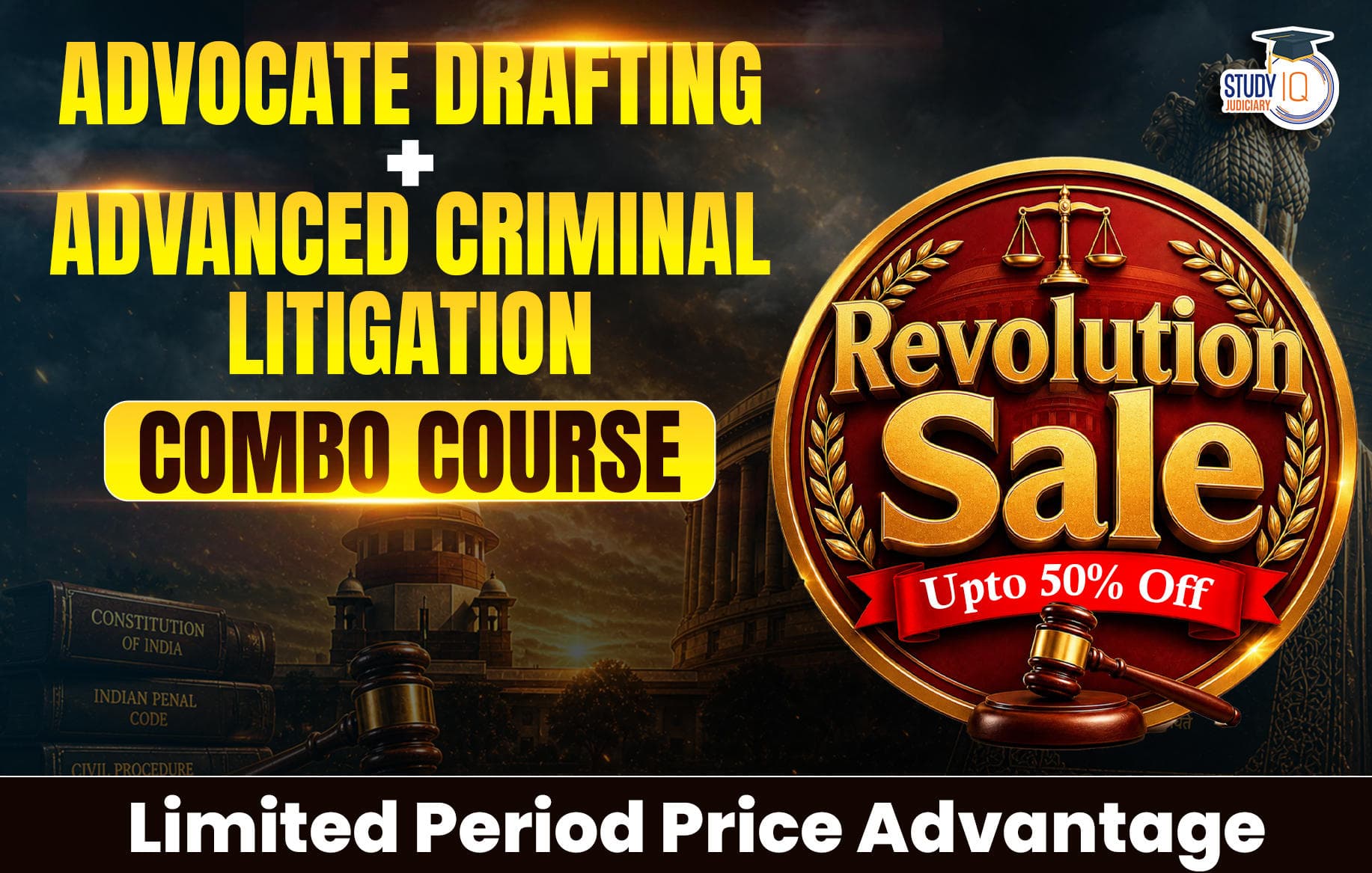 Advocates Drafting + Advanced Criminal Litigation & Drafting Combo Batch