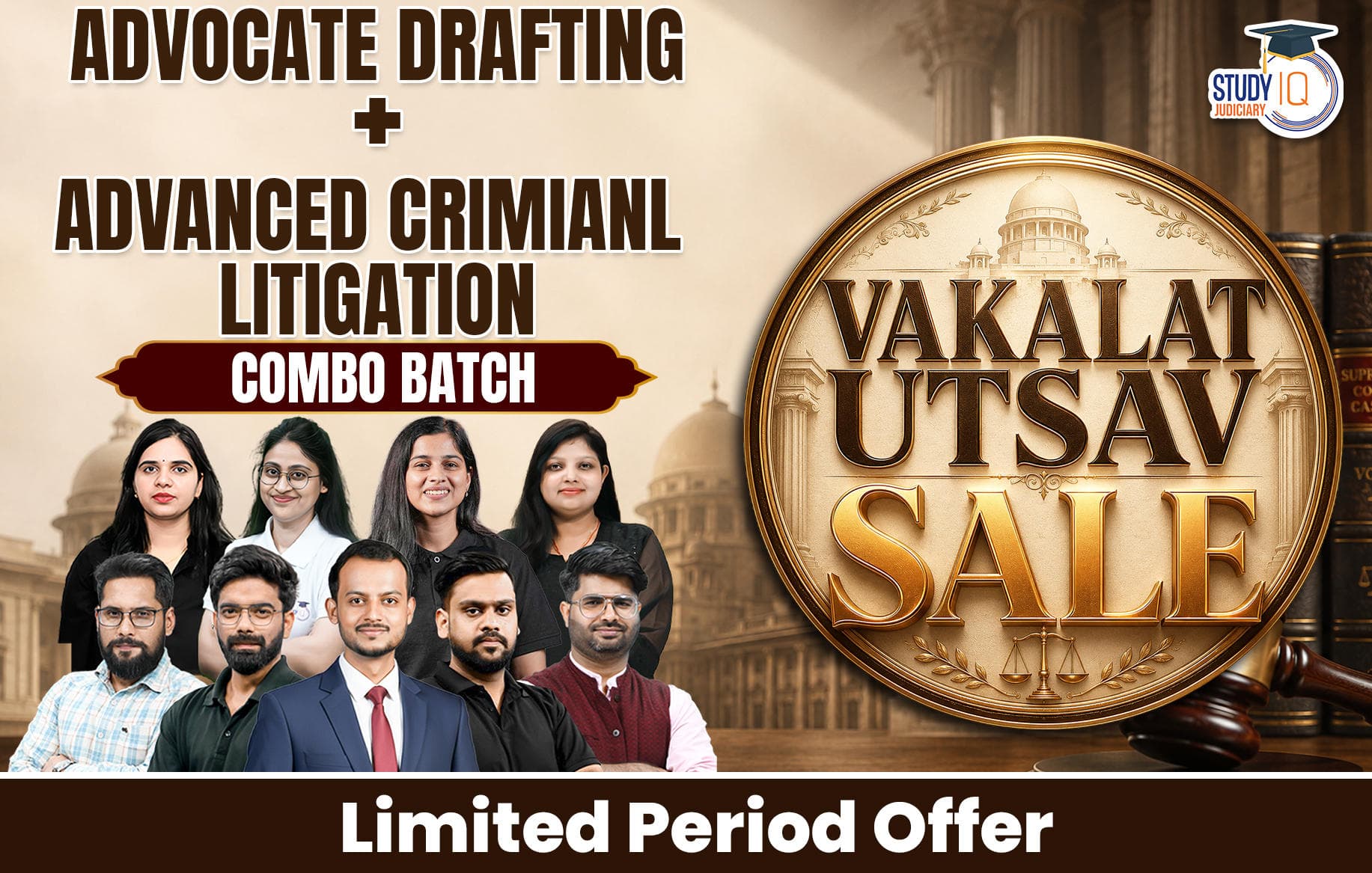 Advocates Drafting + Advanced Criminal Litigation & Drafting Combo Batch