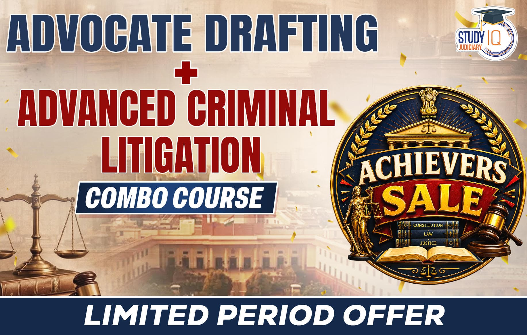 Advocates Drafting + Advanced Criminal Litigation & Drafting Combo Batch
