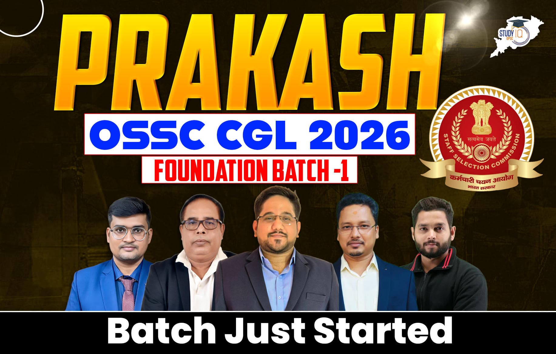 OSSC CGL 2025-26 Crash Course