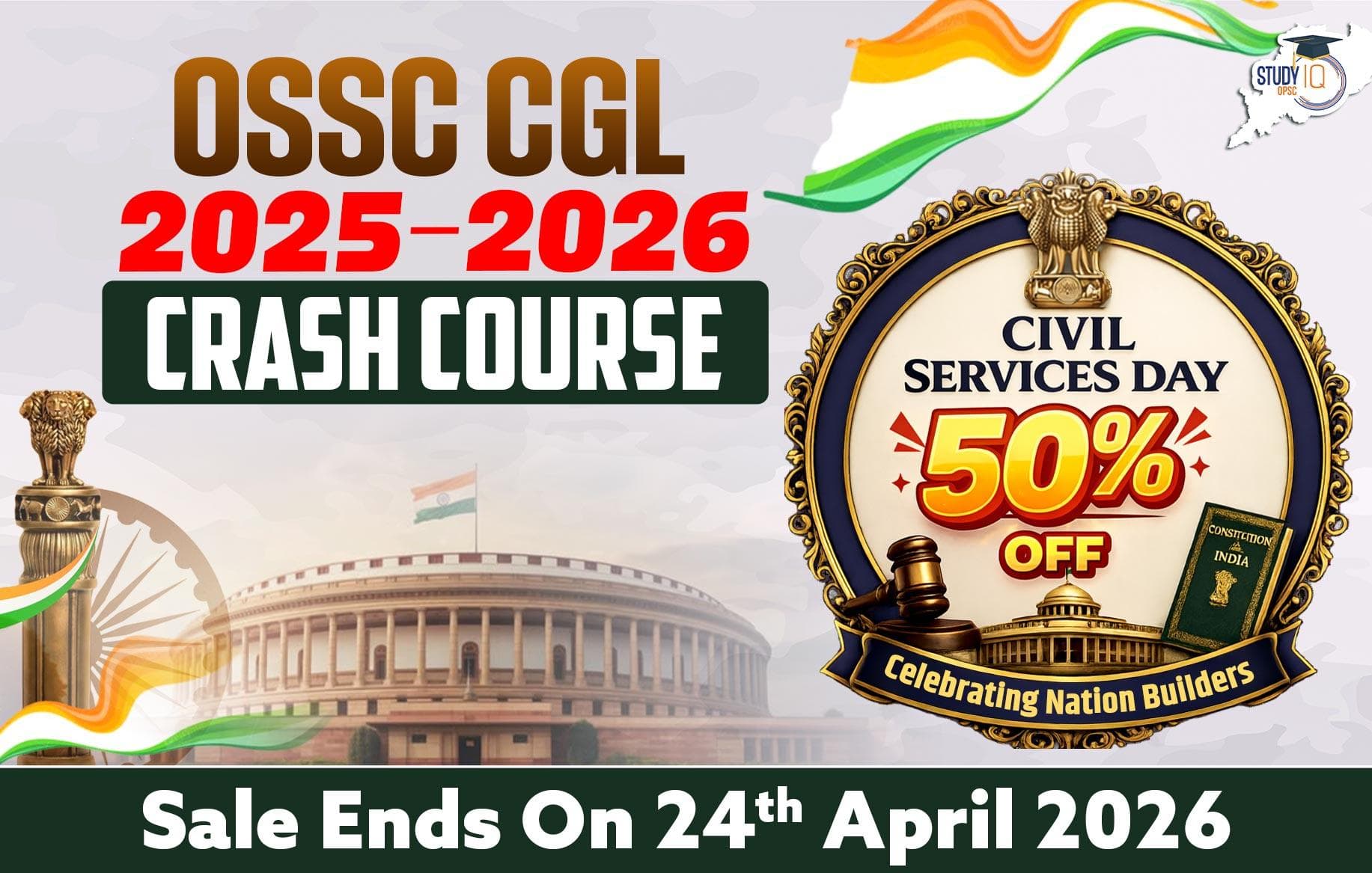OSSC CGL 2025-26 Crash Course