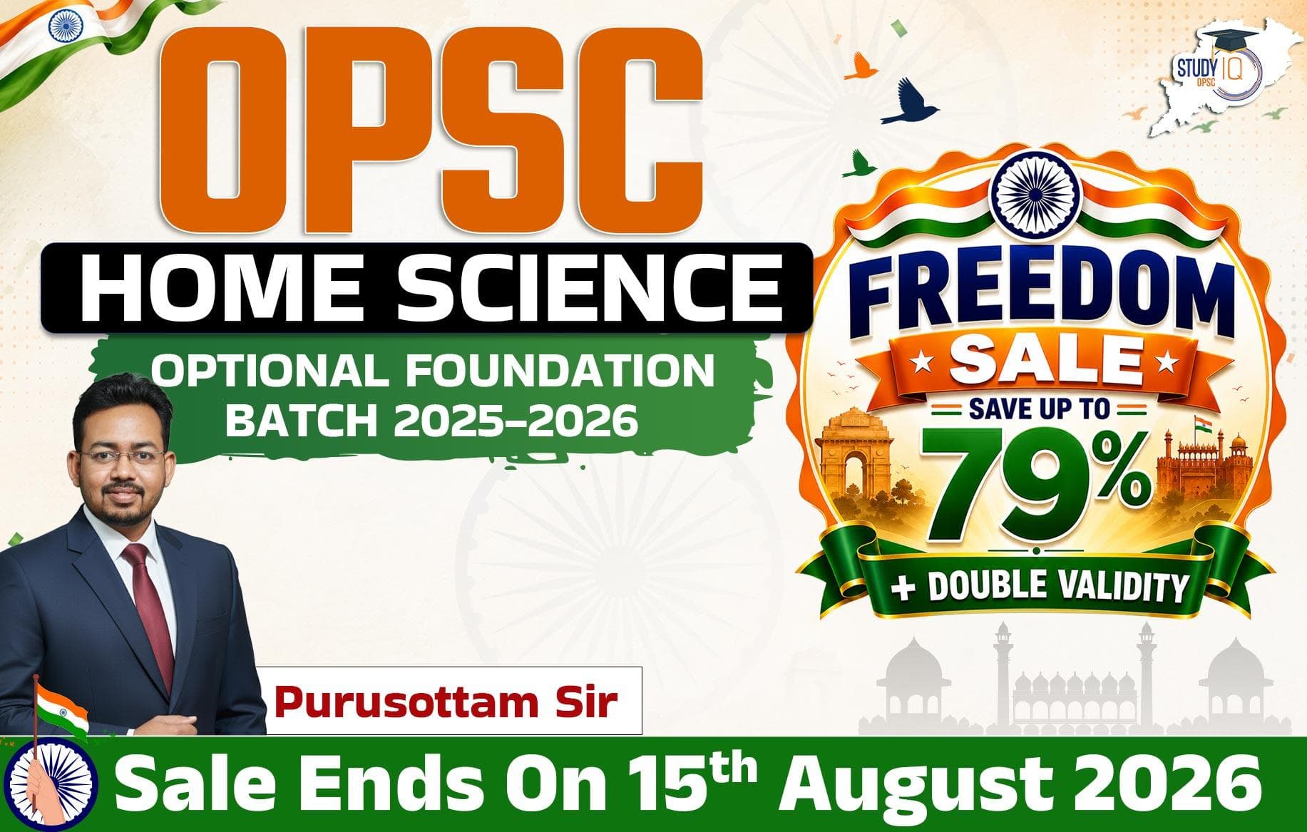 OPSC Home Science Optional Foundation Batch 2025 - 2026