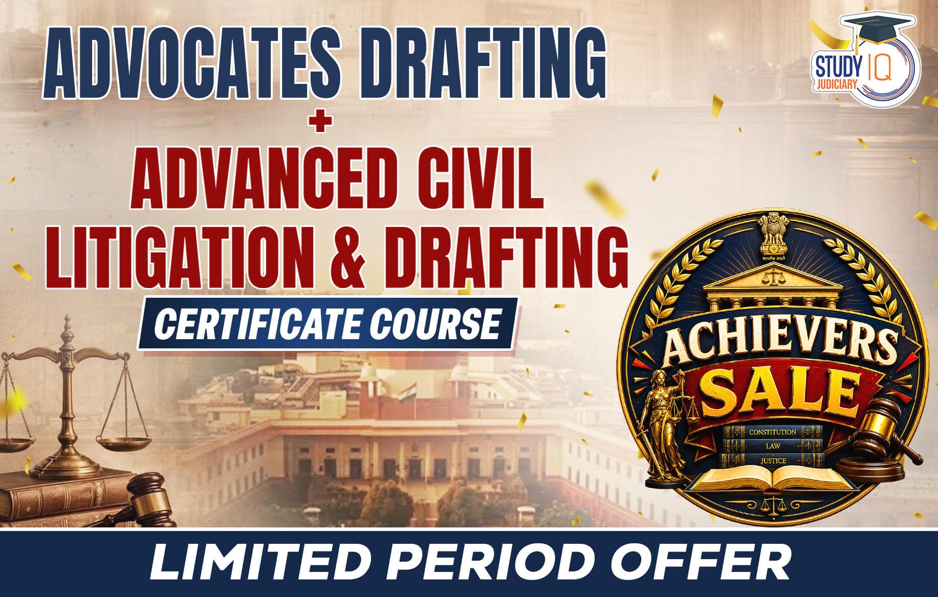 Advocates Drafting + Advanced Civil Drafting Certificate Course