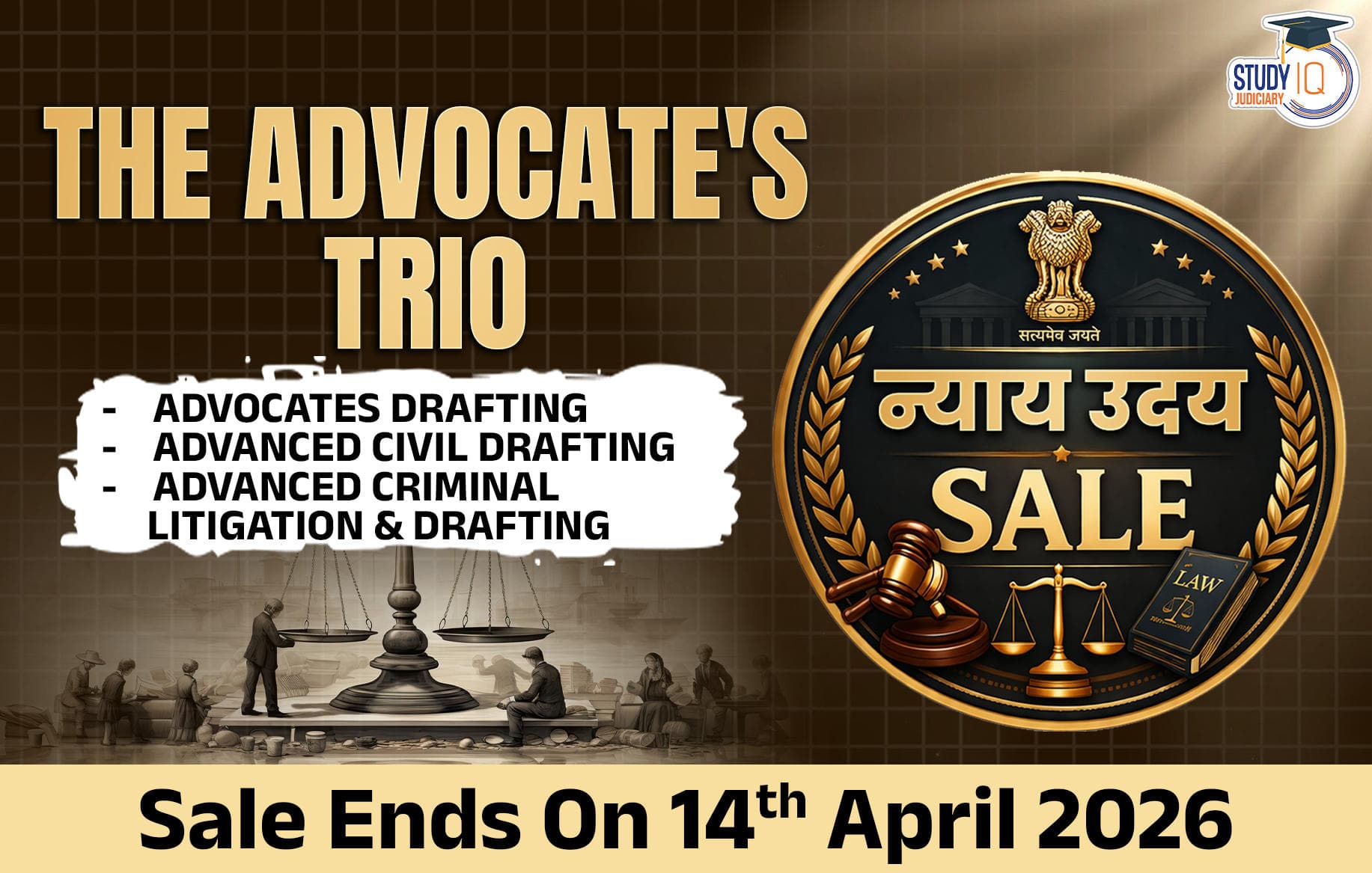 Advocates Drafting + Advanced Civil Drafting + Advanced Criminal Litigation & Drafting Combo Batch