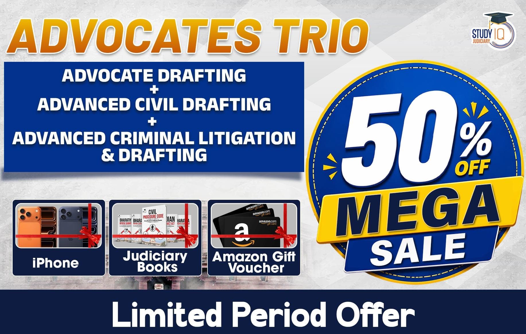 Advocates Drafting + Advanced Civil Drafting + Advanced Criminal Litigation & Drafting Combo Batch