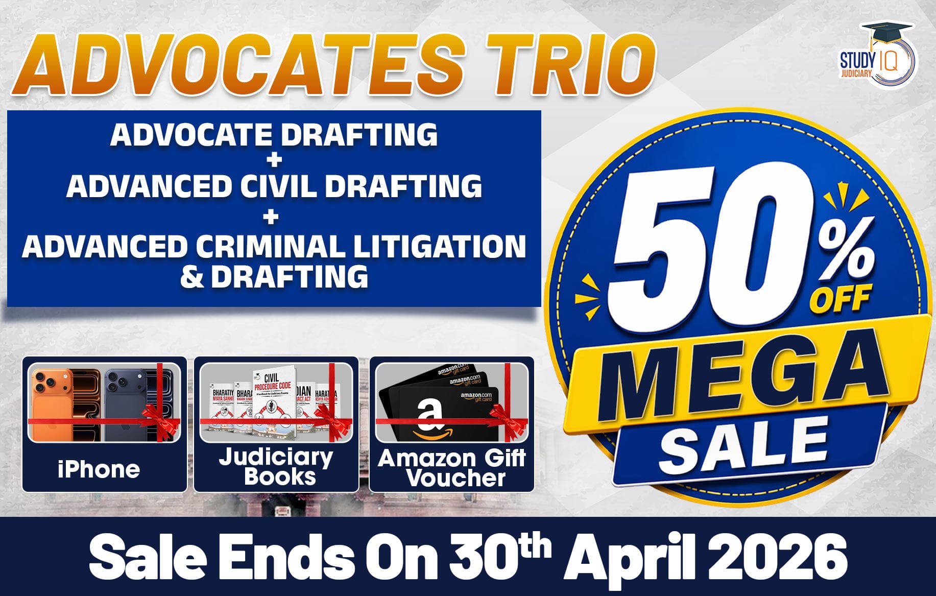 Advocates Drafting + Advanced Civil Drafting + Advanced Criminal Litigation & Drafting Combo Batch