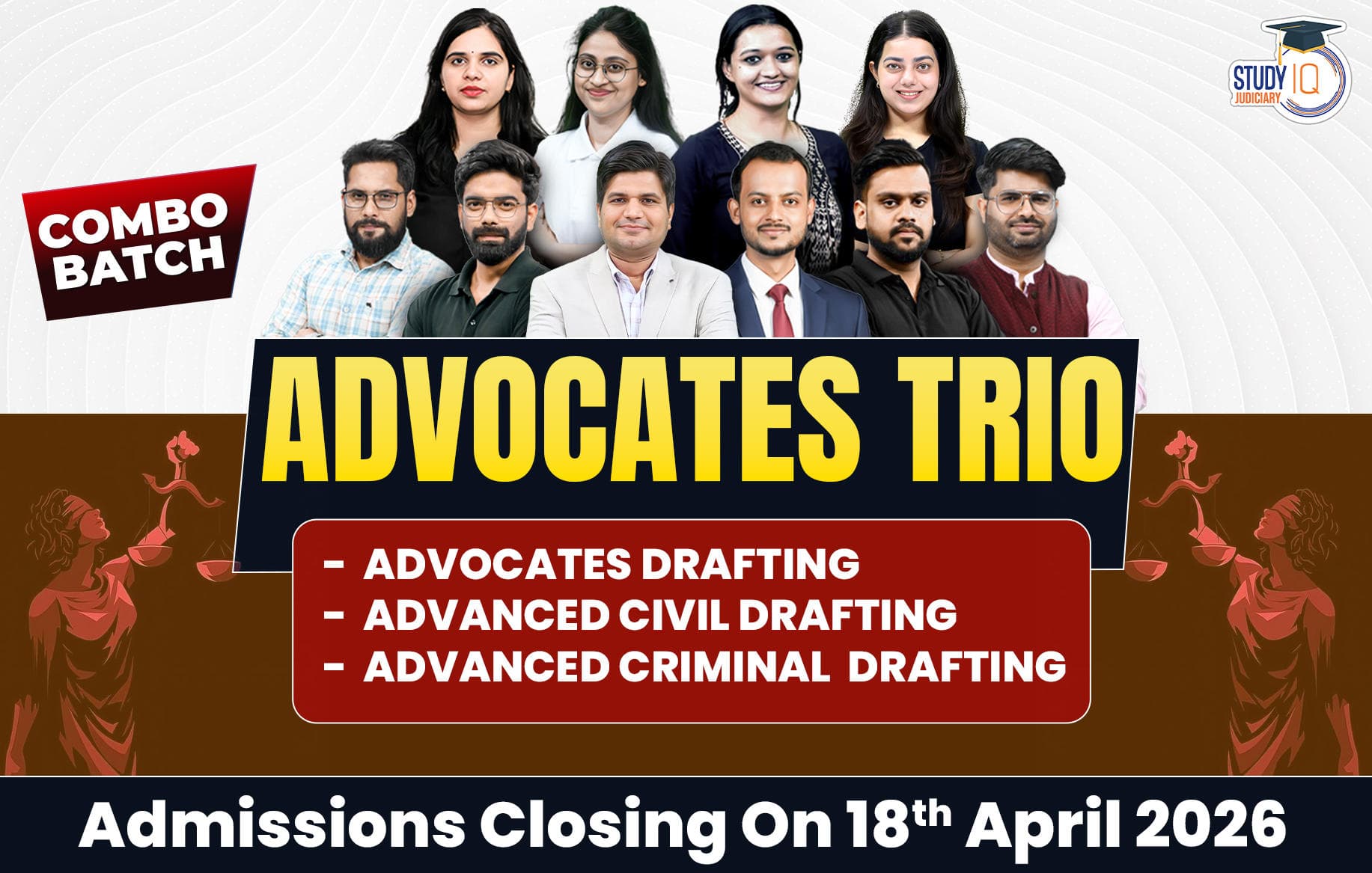 Advocates Drafting + Advanced Civil Drafting + Advanced Criminal Litigation & Drafting Combo Batch