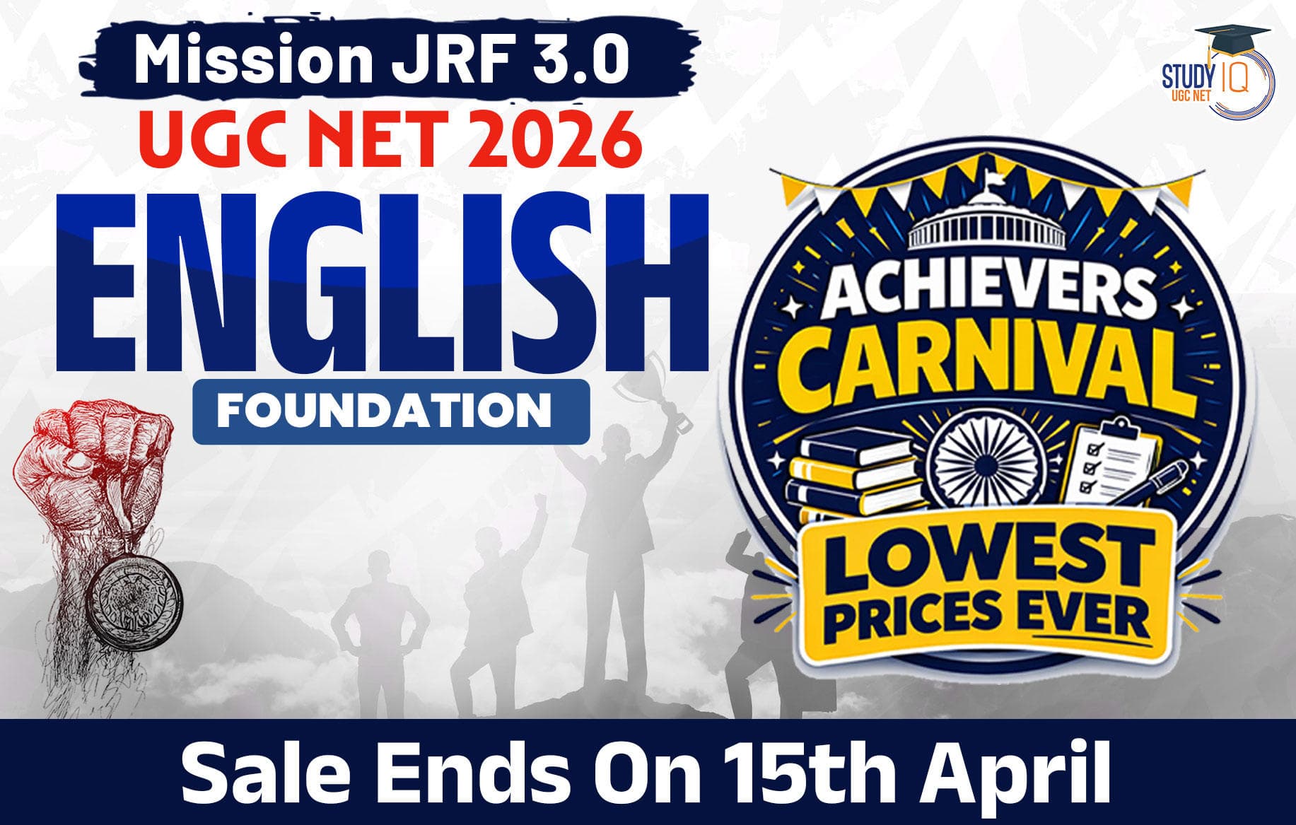 Mission JRF UGC NET 2026 English Foundation Batch 3.0