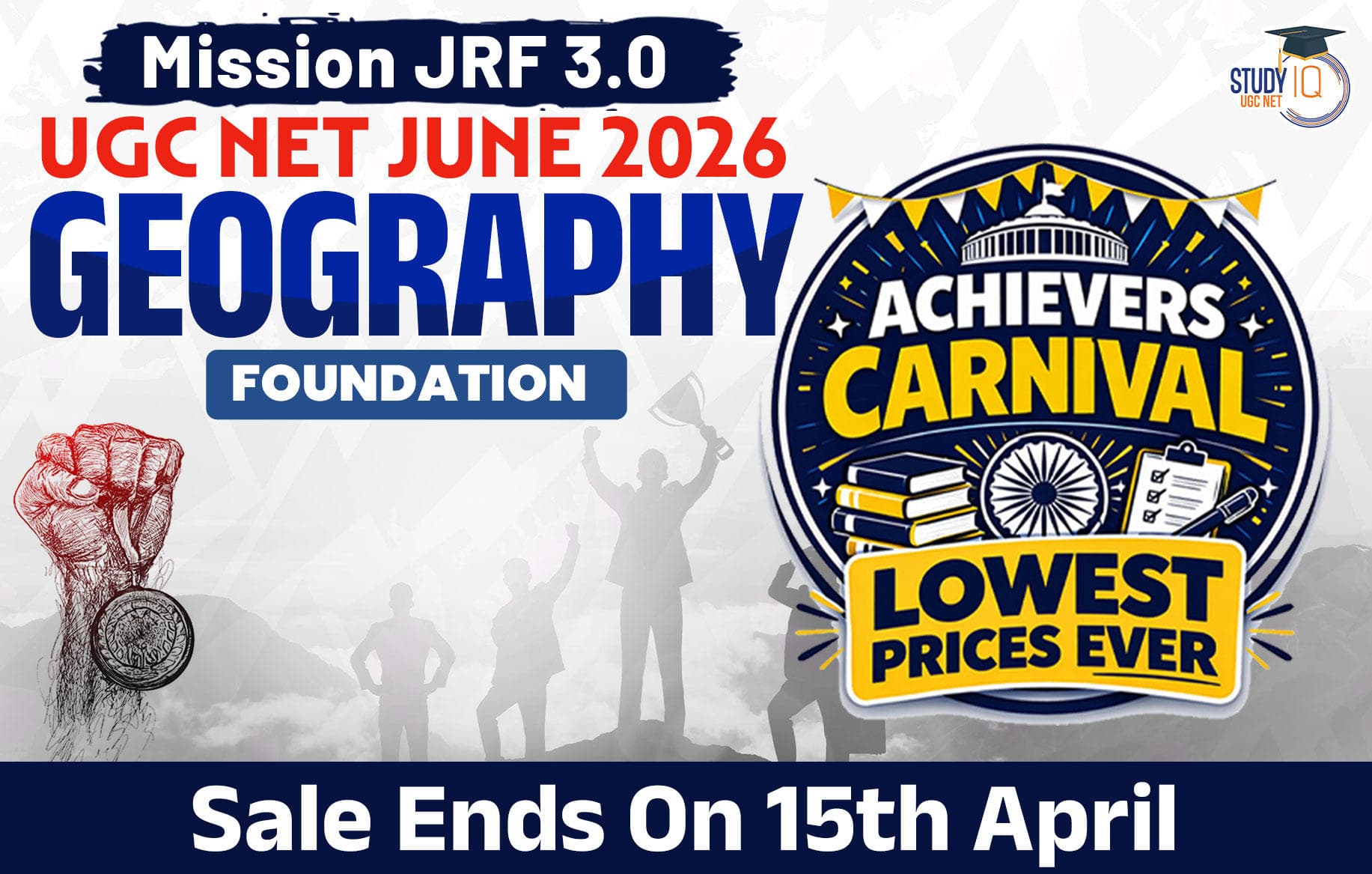 Mission JRF UGC NET 2026 Geography Foundation Batch 3.0