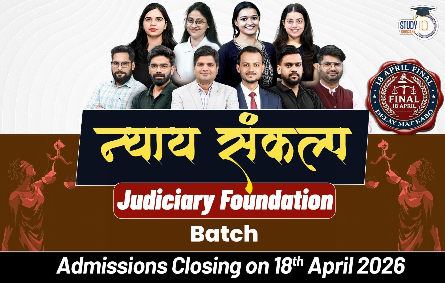 Nyaya Sankalp Judiciary Live Foundation Batch (Platinum)