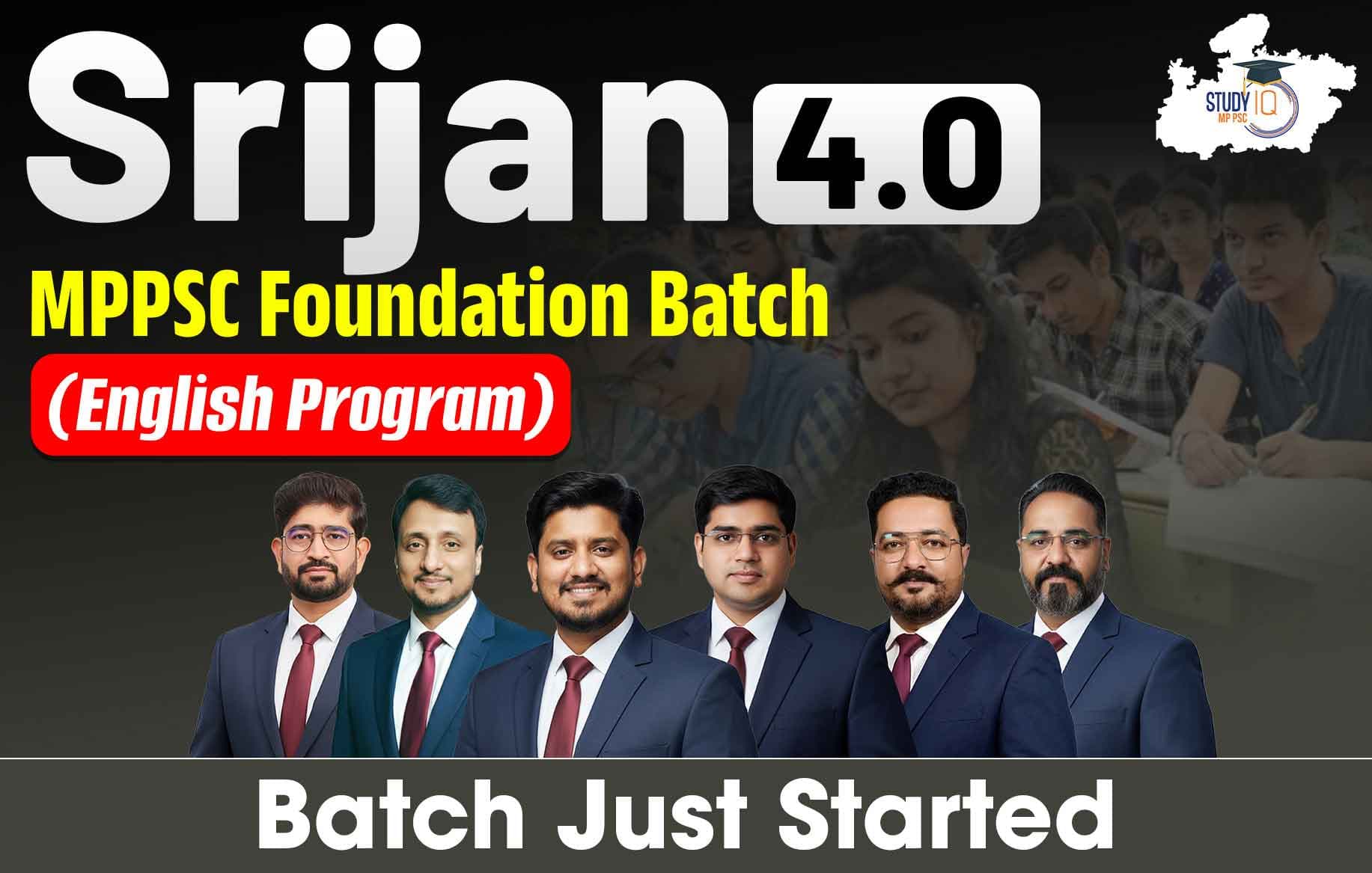 SRIJAN MPPSC Foundation English Batch 4
