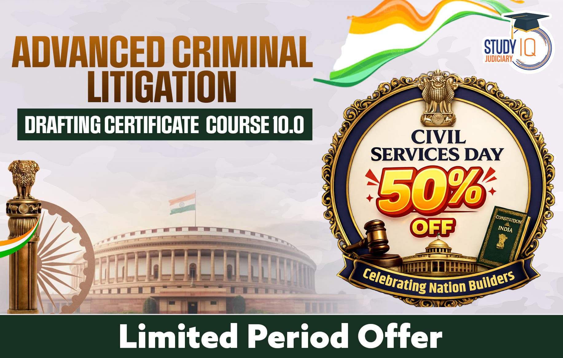 Advanced Criminal Litigation & Drafting Certificate Course 10.0