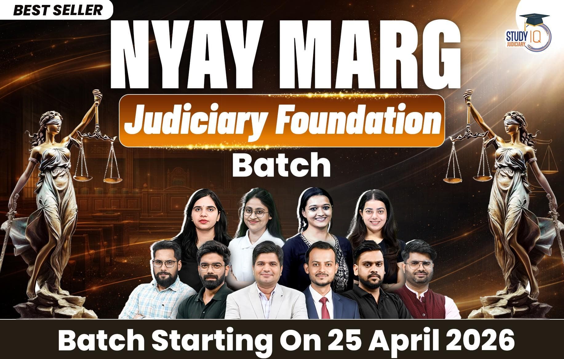 Nyaya Marg Judiciary Live Foundation Batch (Platinum)