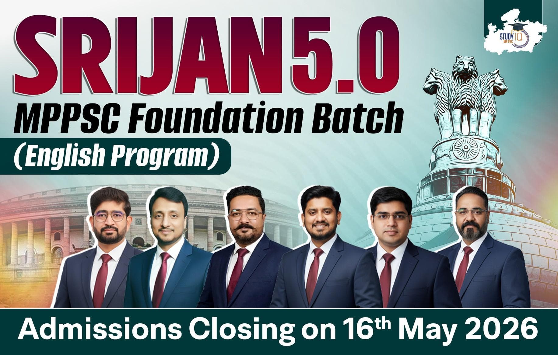 SRIJAN MPPSC Foundation English Batch 5