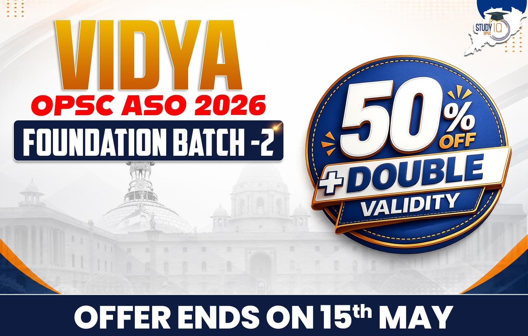 Vidya : OPSC ASO 2026 Foundation Batch 2