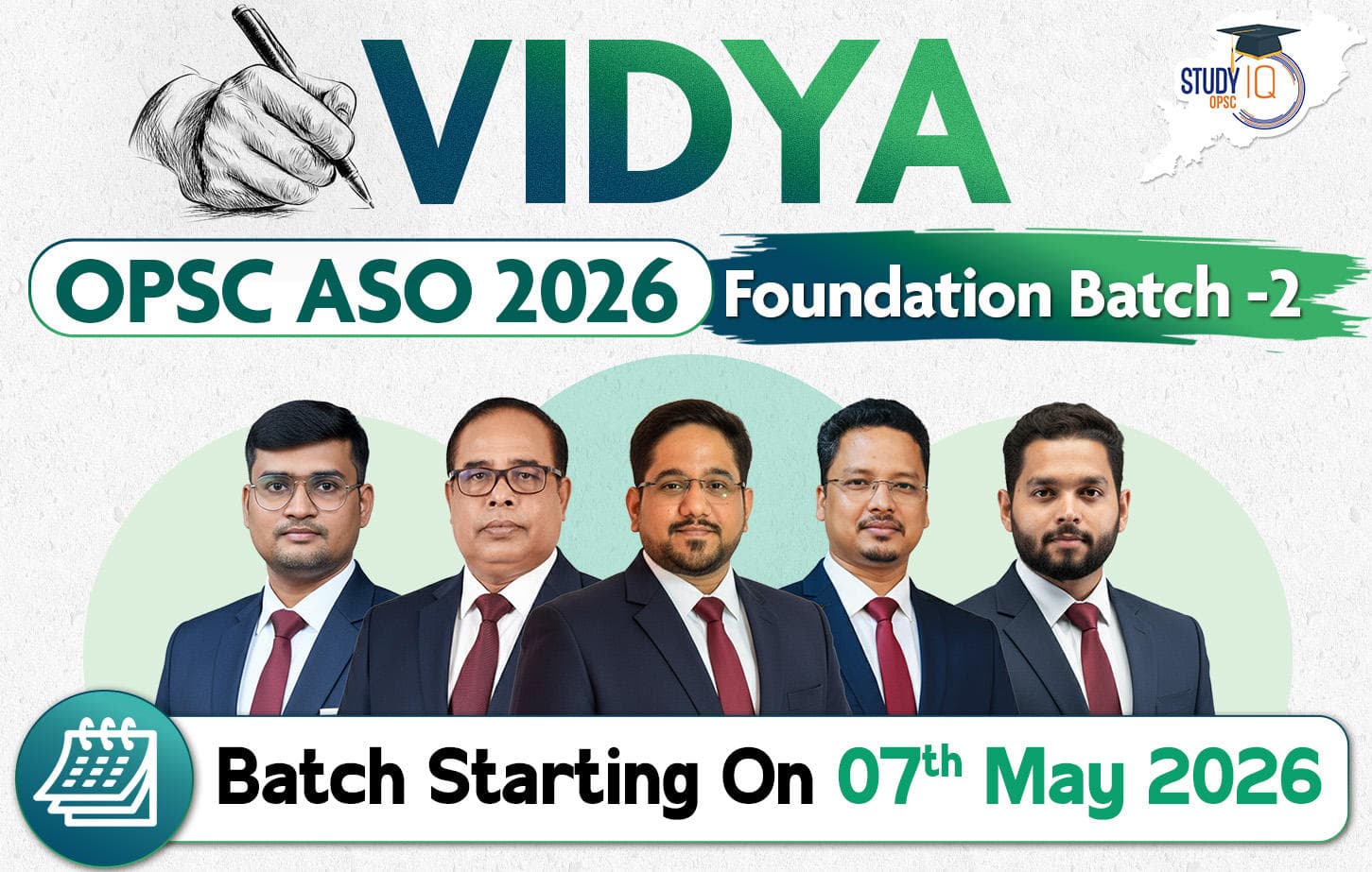 Vidya : OPSC ASO 2026 Foundation Batch 2