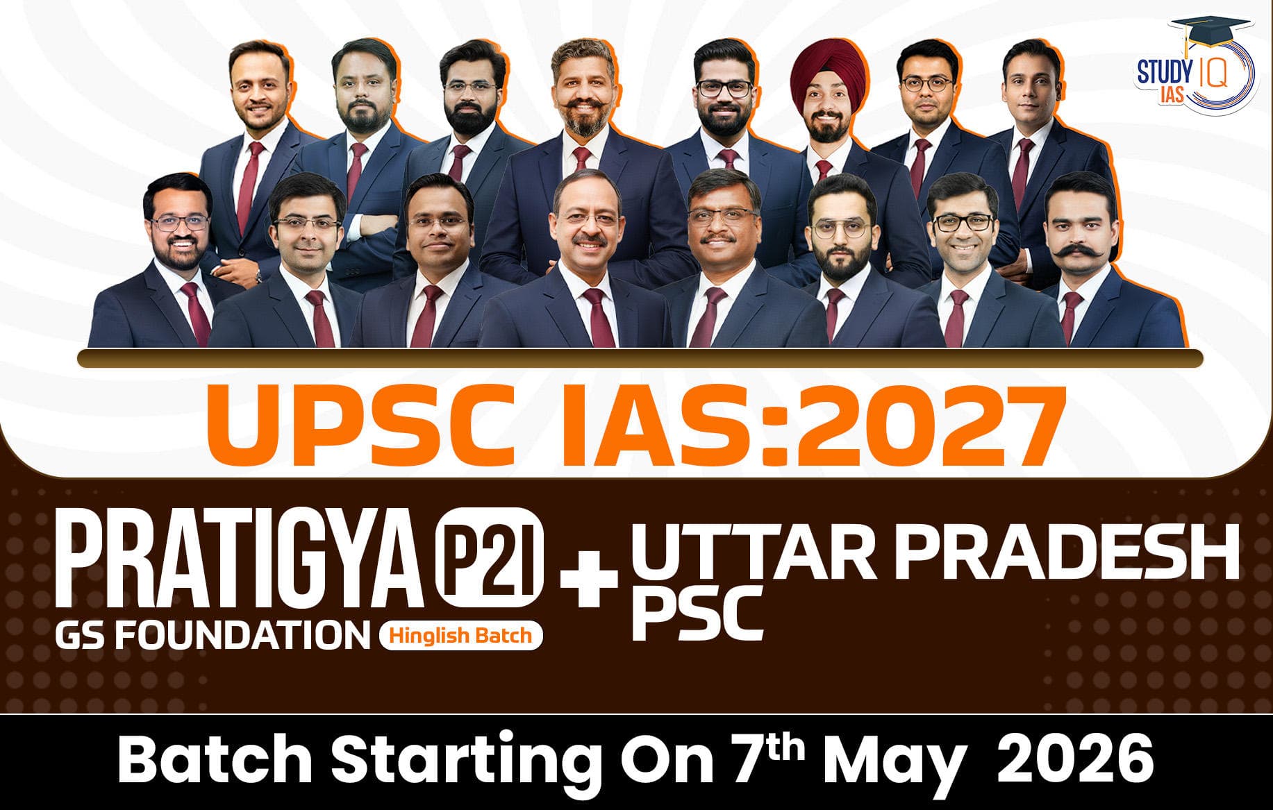 UPSC + UPPSC Live GS P2I Foundation 2027 Pratigya May Batch