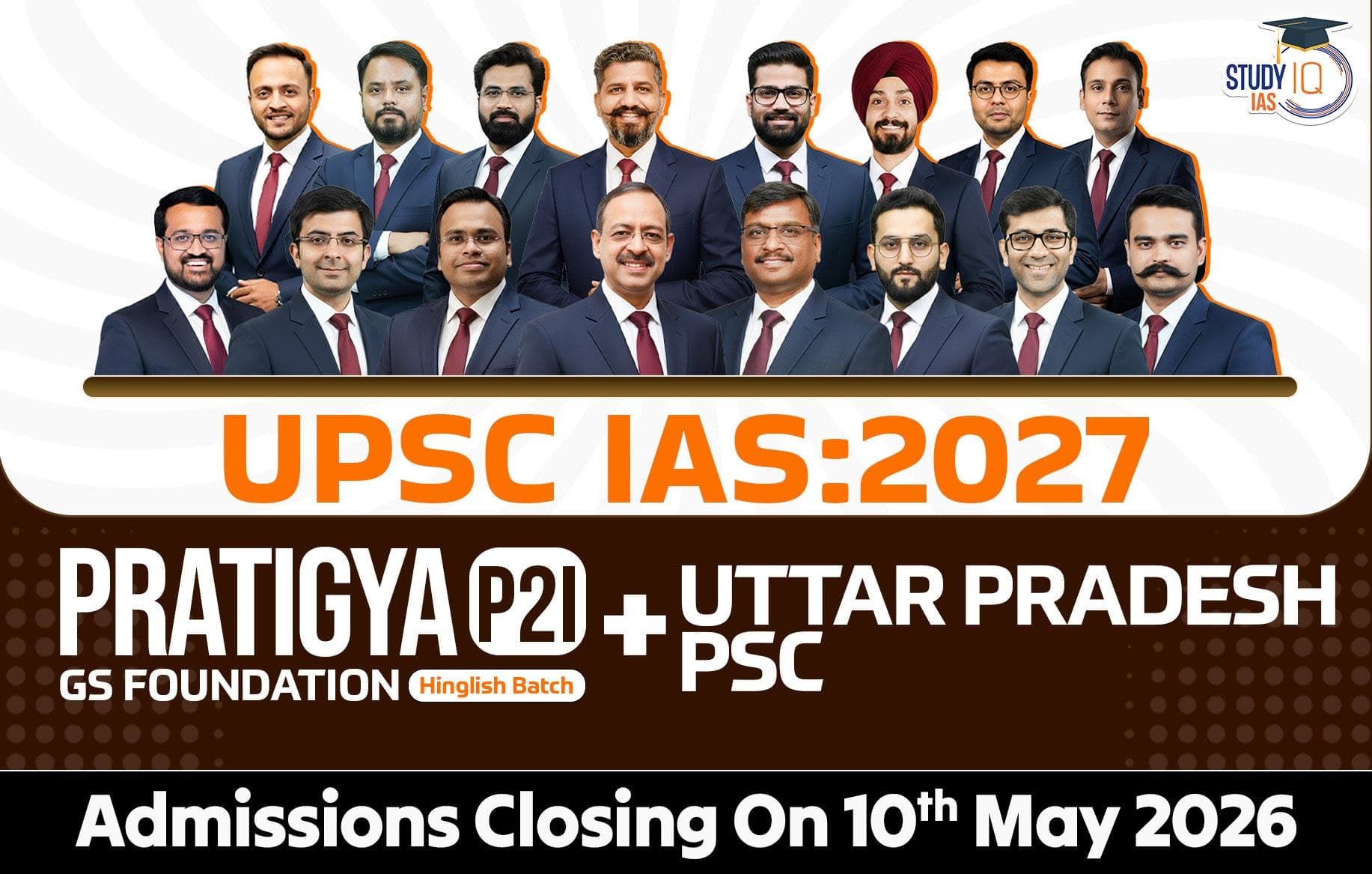 UPSC + UPPSC Live GS P2I Foundation 2027 Pratigya May Batch