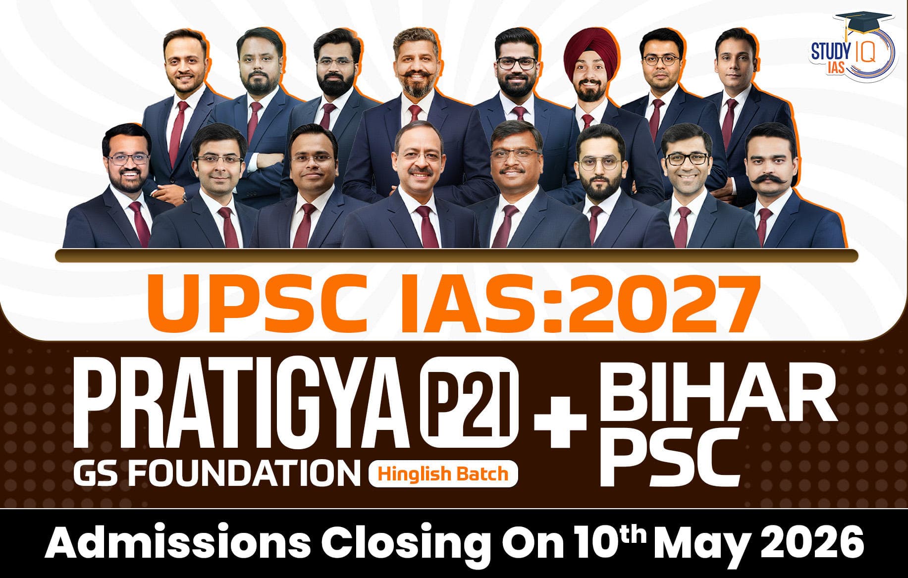 UPSC + BPSC Live GS P2I Foundation 2027 Pratigya May Batch