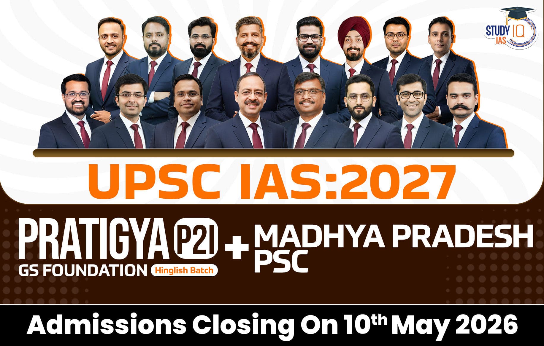UPSC + MPPSC Live GS P2I Foundation 2027 Pratigya May Batch