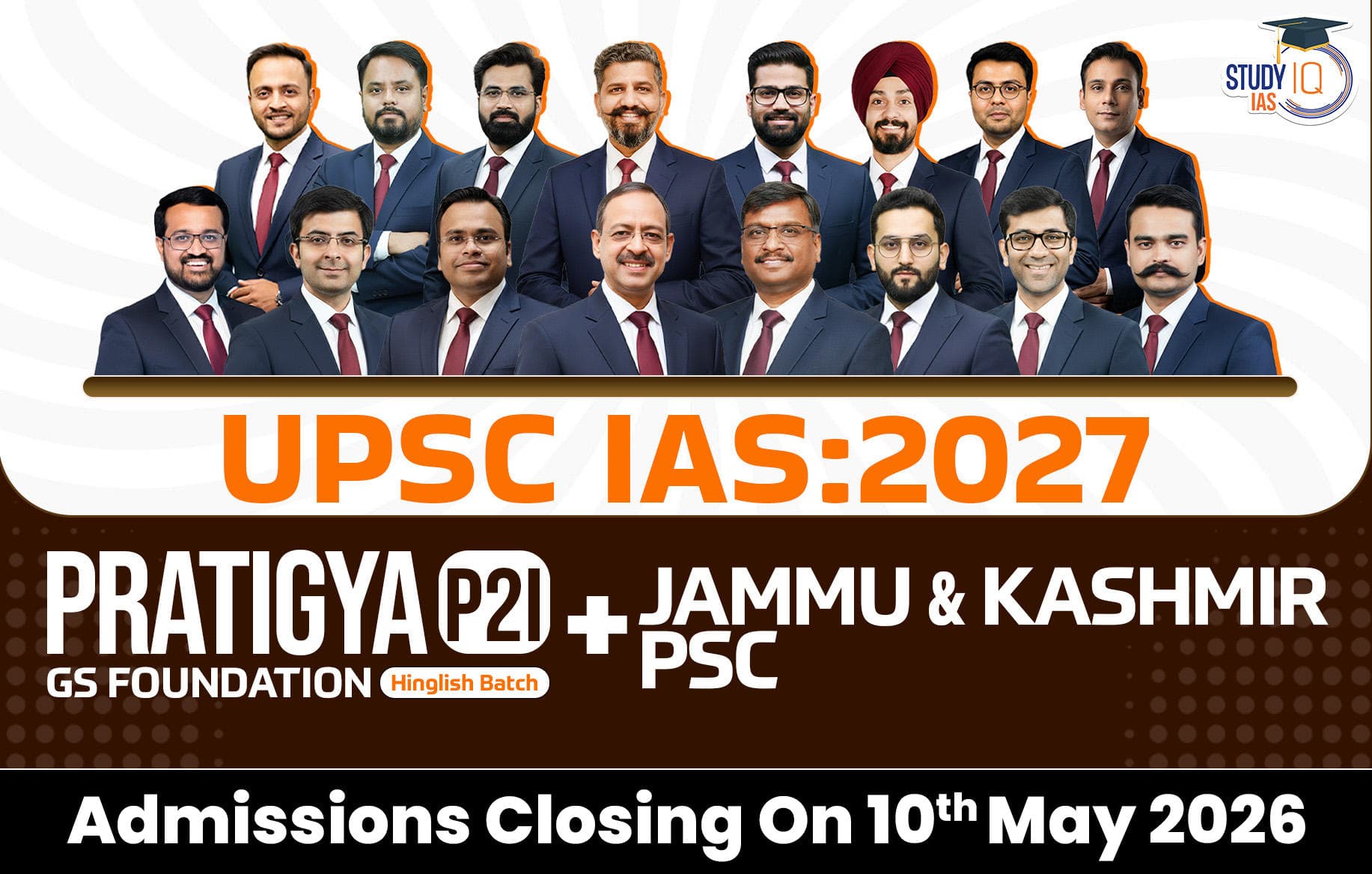 UPSC + JKPSC Live GS P2I Foundation 2027 Pratigya May Batch