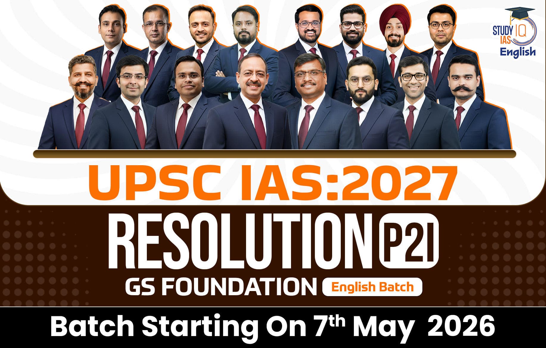 UPSC IAS Live GS P2I Foundation 2027 Resolution May English Batch (Gold)