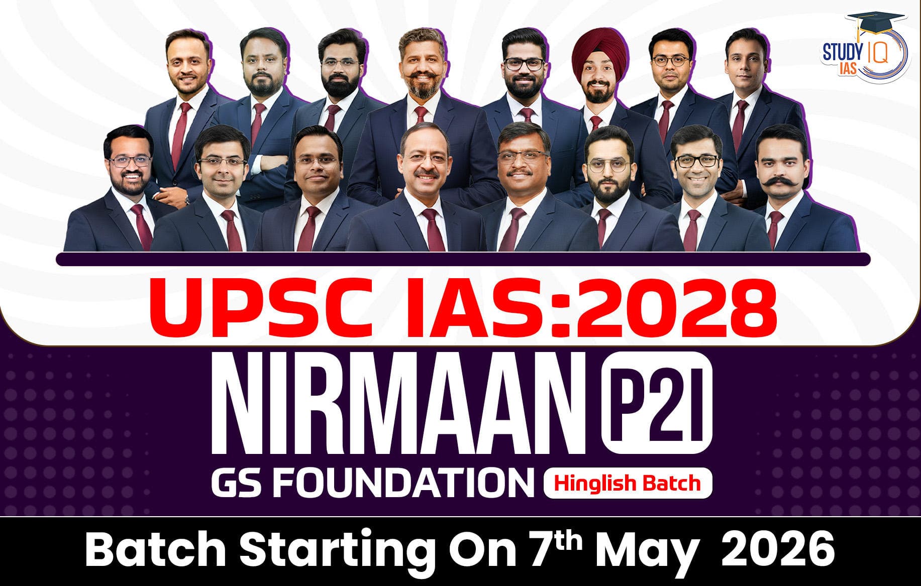 UPSC IAS Live GS P2I Foundation 2028 Nirmaan May Batch (Platinum)