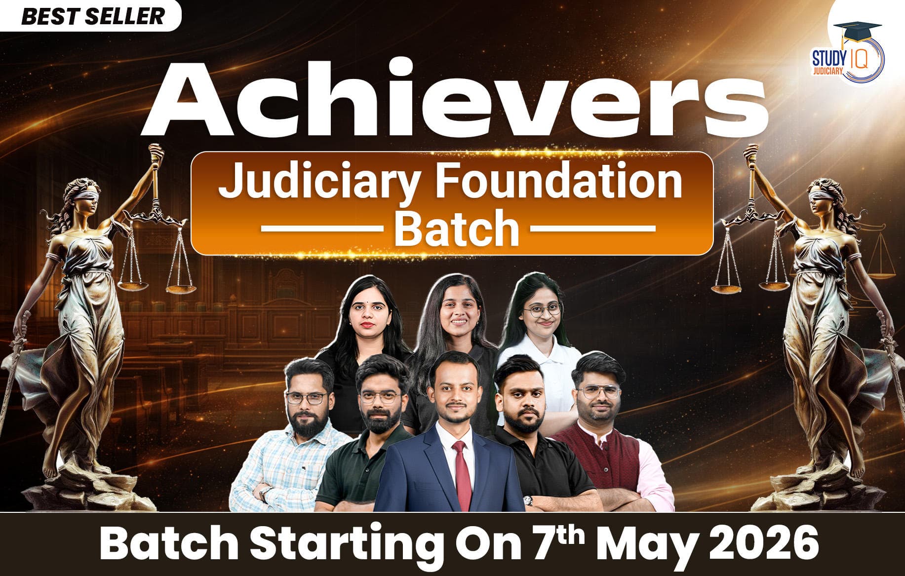 Achievers Judiciary Live Foundation Batch (Gold)