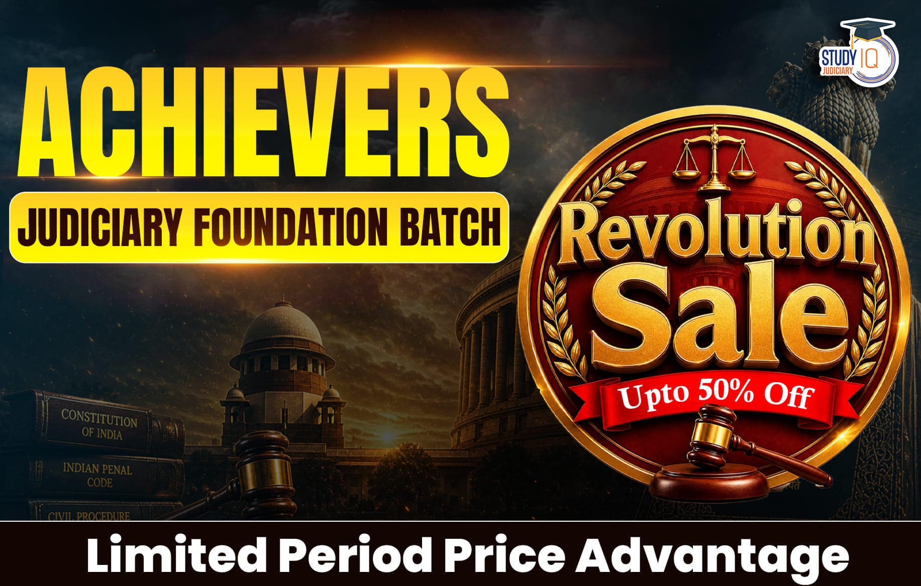 Achievers Judiciary Live Foundation Batch
