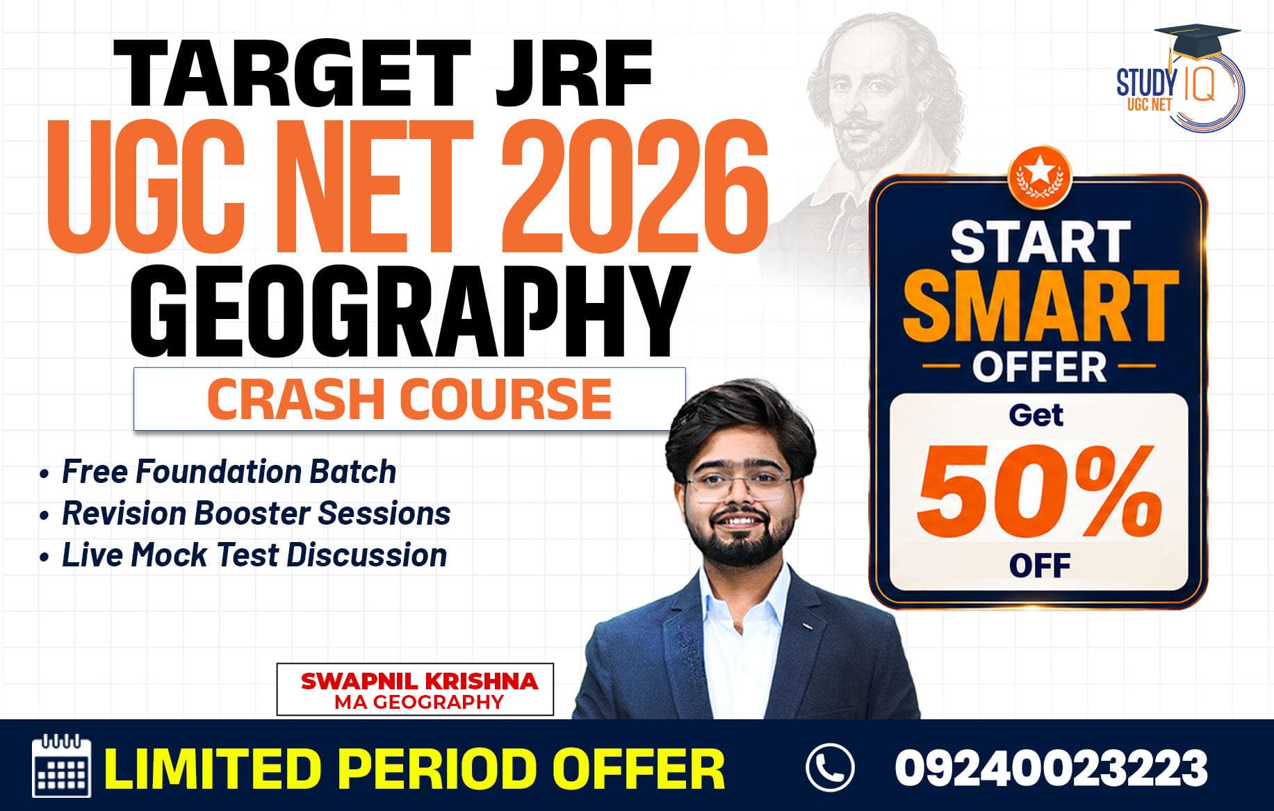 Target JRF Geography Crash Course UGC NET 2026