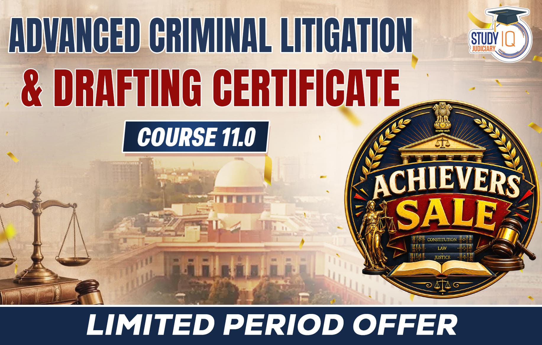 Advanced Criminal Litigation & Drafting Certificate Course 11.0