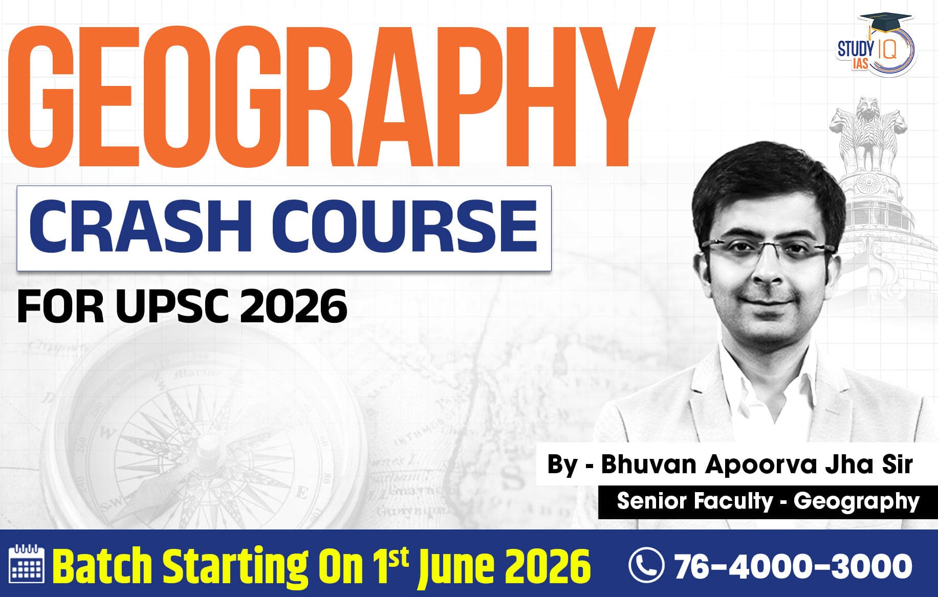 Geography Optional 2026 Crash Course By Bhuvan Jha