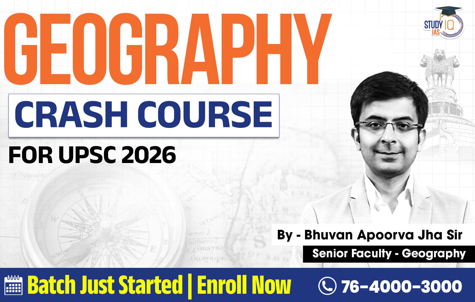Geography Optional 2026 Crash Course By Bhuvan Jha