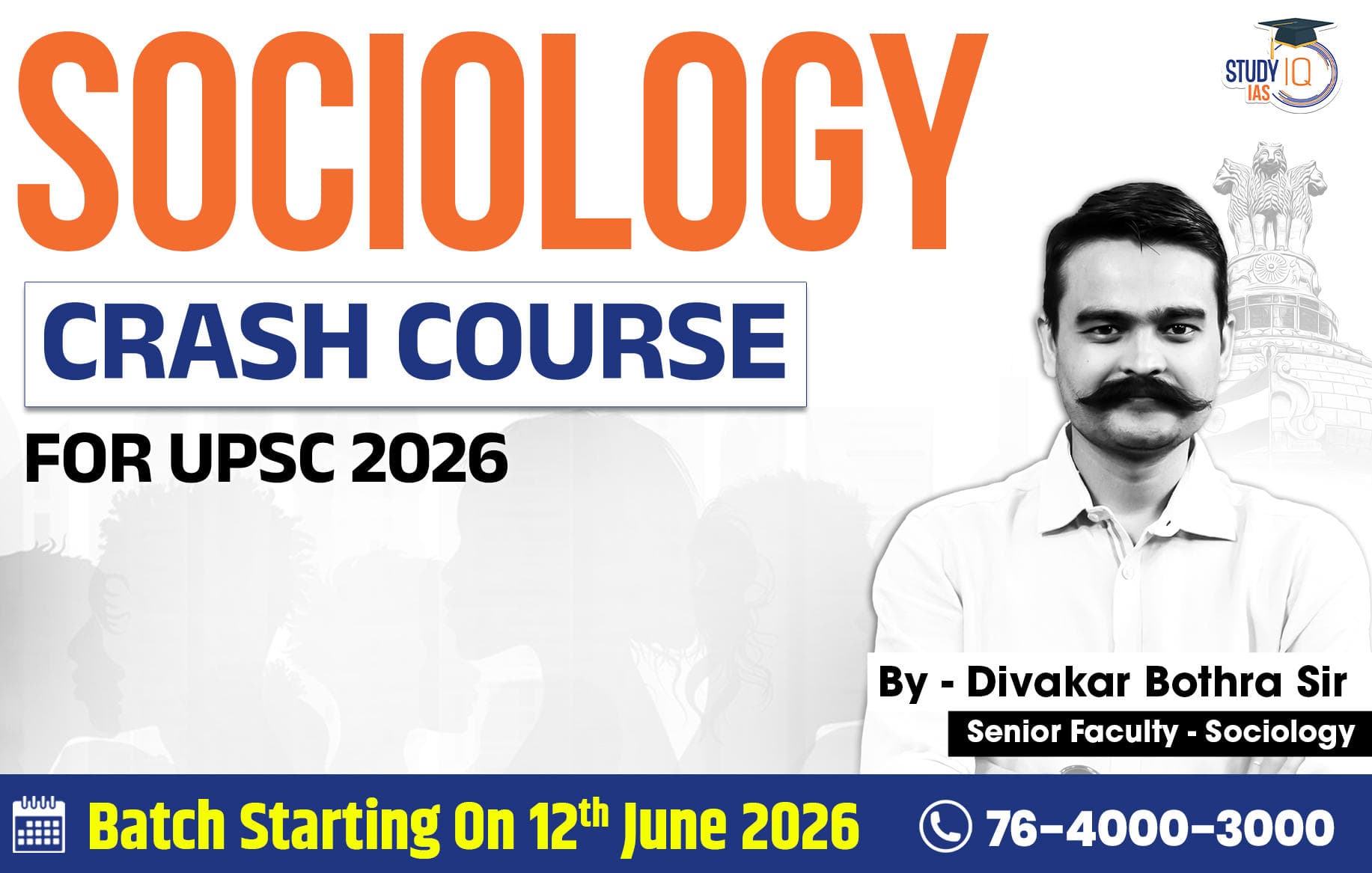 Sociology Optional 2026 Crash Course By Divakar Bothra