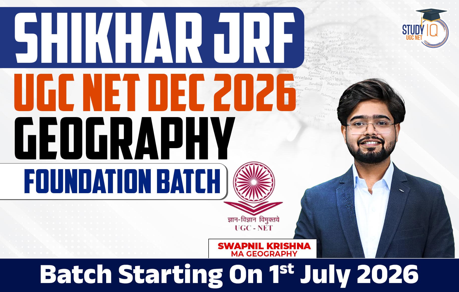 Shikhar JRF UGC NET DEC 2026 Geography Foundation Batch