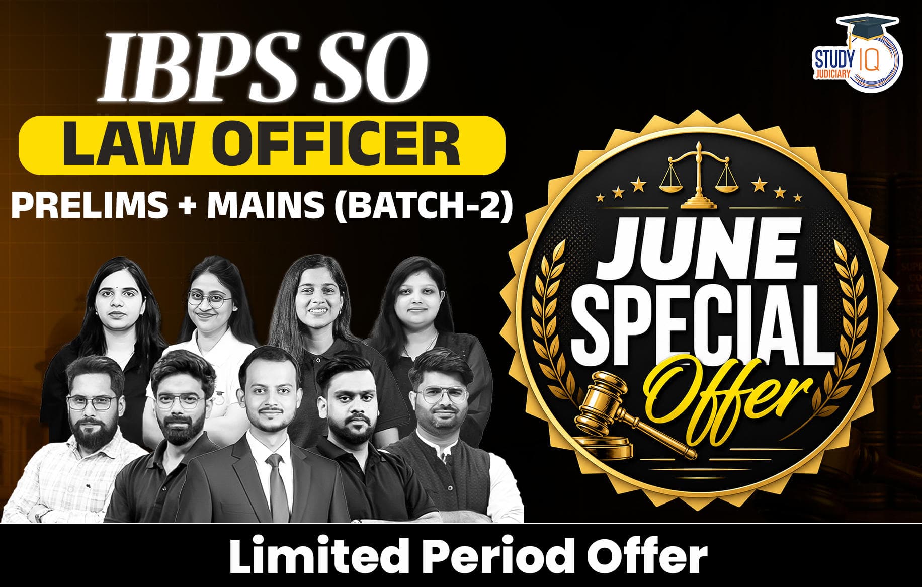 IBPS SO Law Officer Prelims + Mains Batch 2