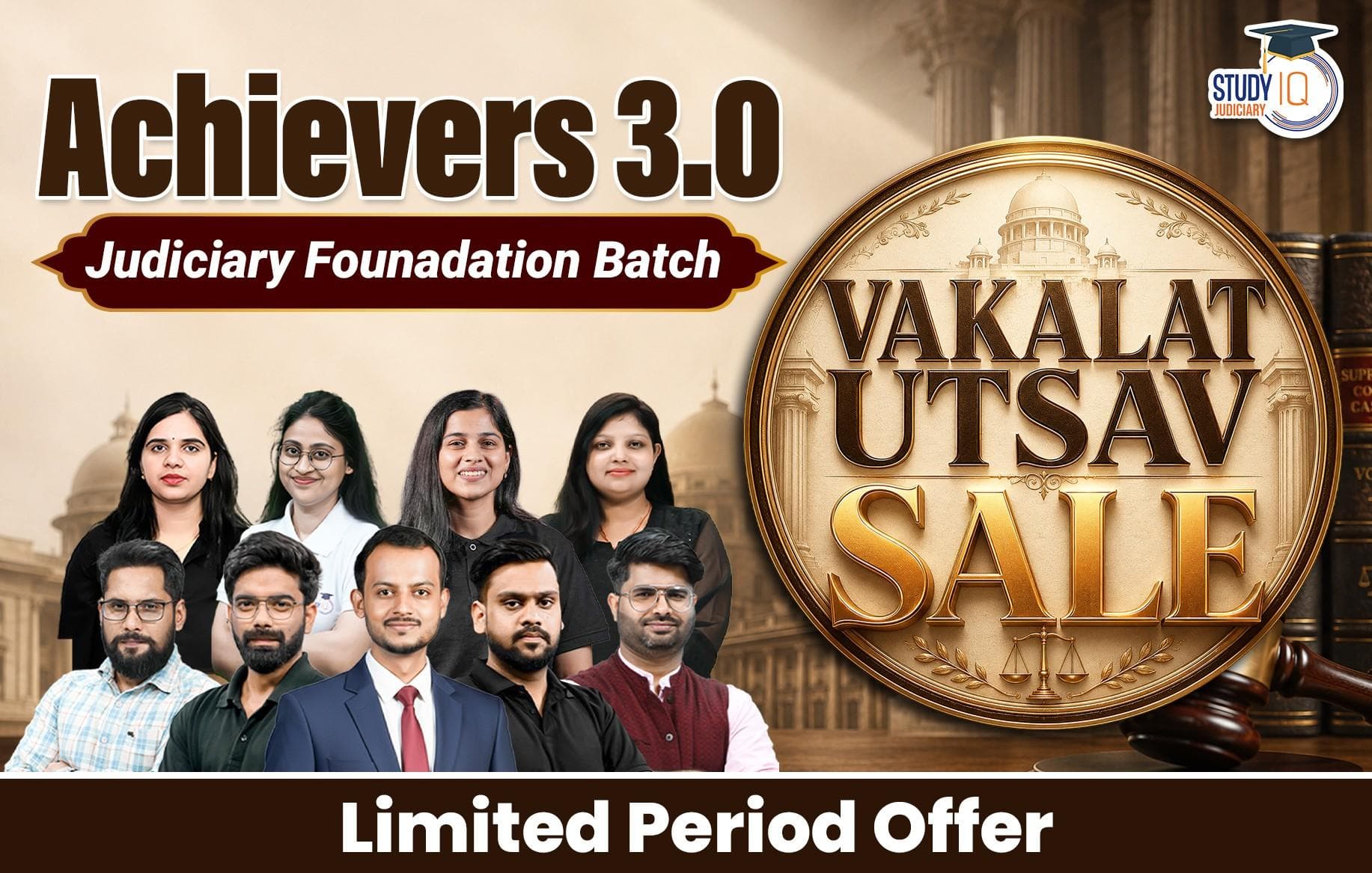 Achievers Judiciary Live Foundation Batch 3 