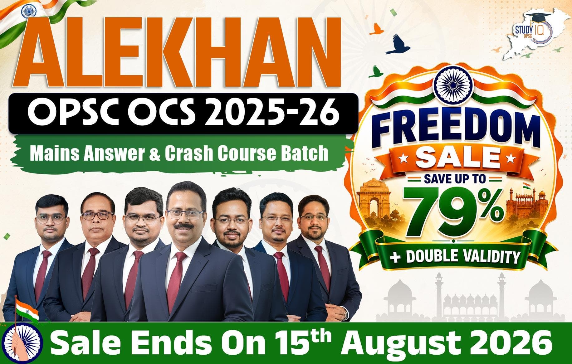 Aalekhan-OPSC OCS 2025-26 Mains Answer Writing & Crash Course Batch