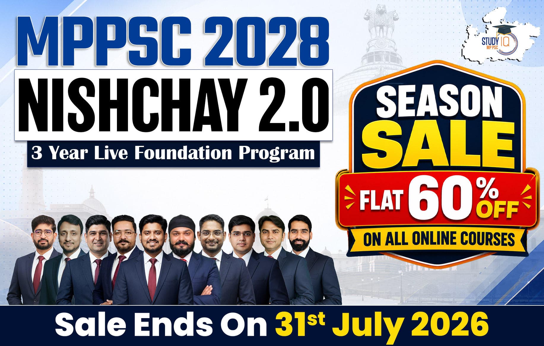 MPPSC Nishchay 2028 : 3 year Foundation Program Batch 2