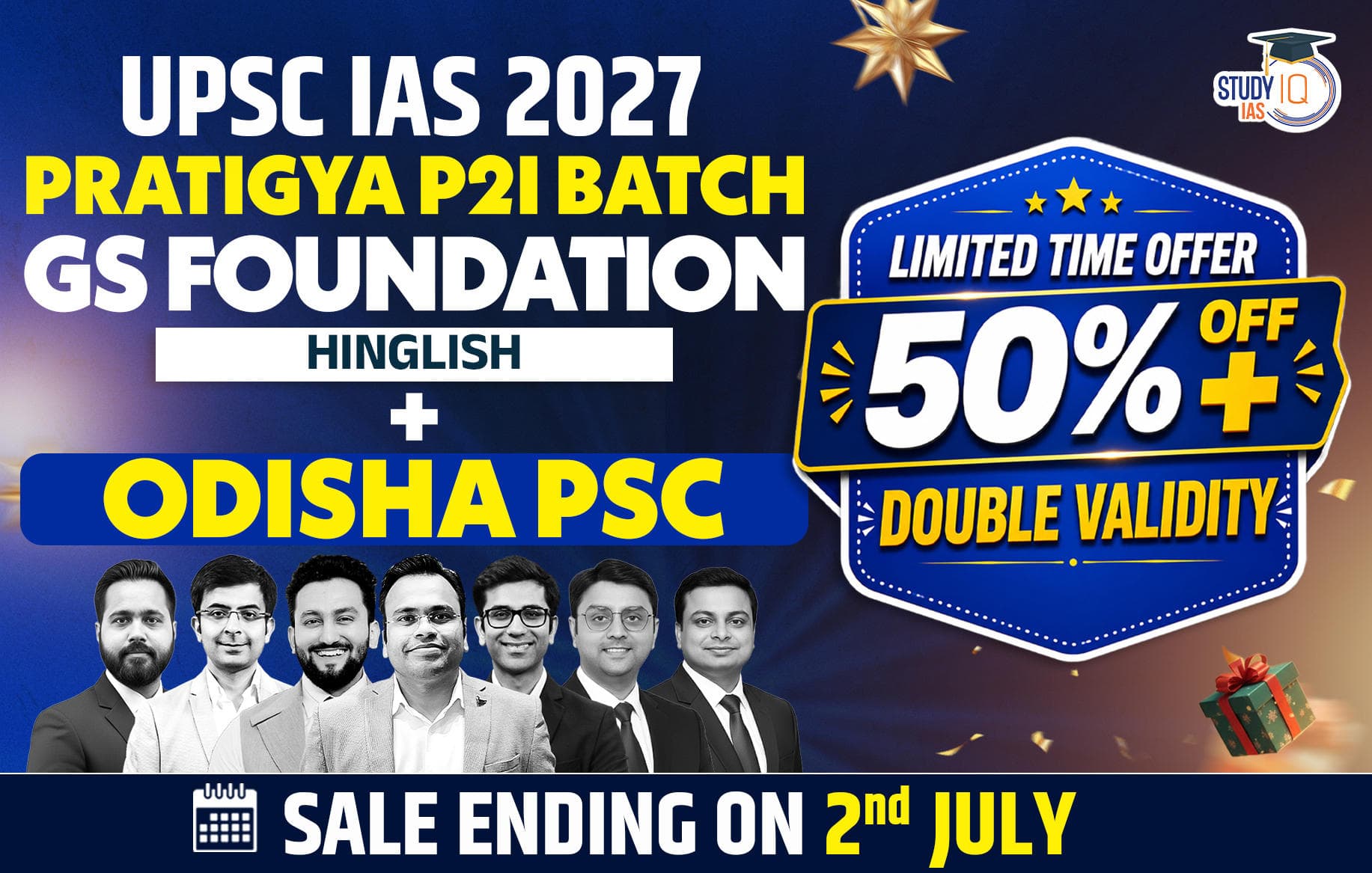 UPSC + OPSC Live GS P2I Foundation 2027 Pratigya June Morning Batch